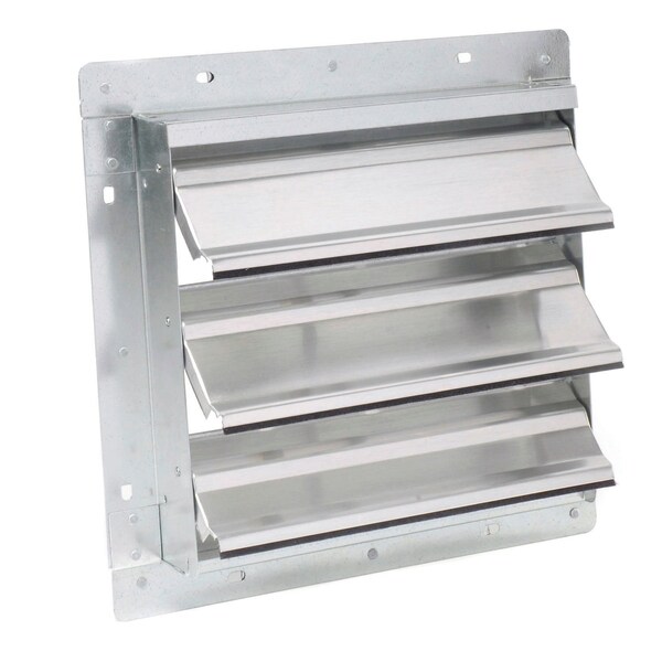 Global Industrial Shutter For 12in Venturi Mounted Exhaust Fan, 15-1/8inW - 245727