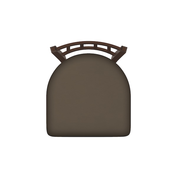 Holland Bar Stool Co 25" Swivel Counter Stool, Bronze Finish, Canter Earth Seat - 81025BZ006