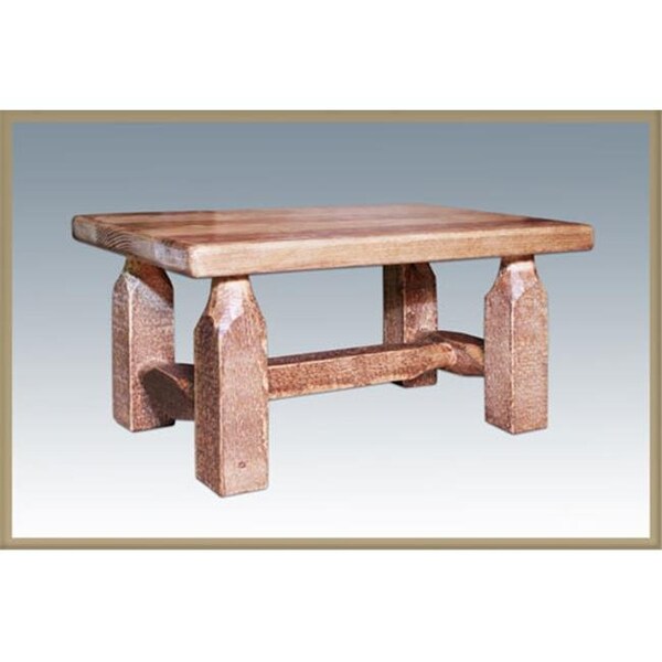 Montana Woodworks Montana Woodworks MWHCFSSL Homestead Footstool - Stained and Lacquered - MWHCFSSL