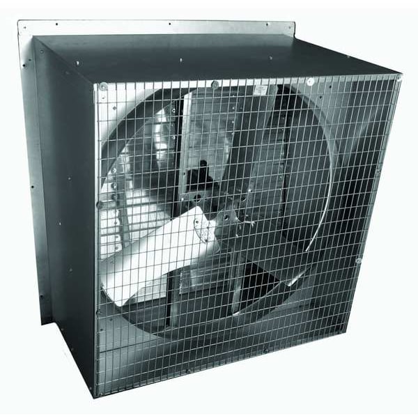 Dayton Exhaust Fan, Slantwall, 36In, D/D - 44YU17
