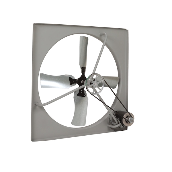 Tpi Commercial Exhaust Fan, 42", Belt-Drive, 120V, 3/4HP, 1-Phase, Gray - CE-42B