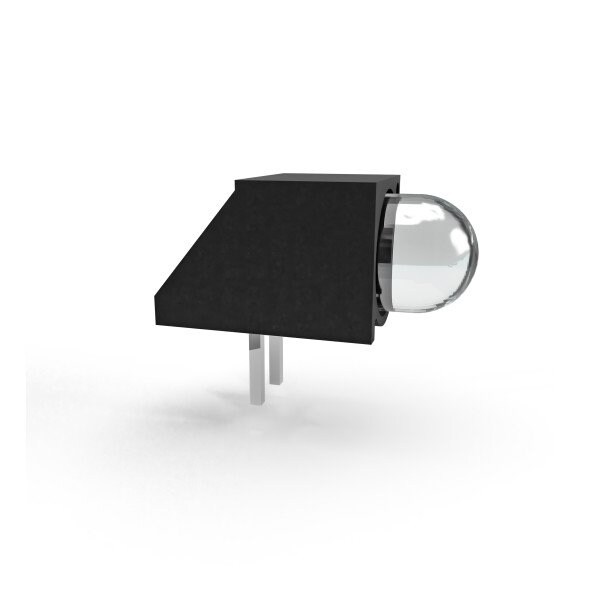 Led de un solo color Dialight, Verde, Transparente sin difusión de agua, T-1 3/4, 5Mm - 550-5607F