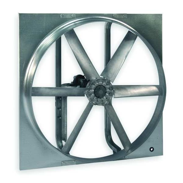 Dayton Exhaust/Supply Fan, 36 In Less Drive Pkg - 1WDN2