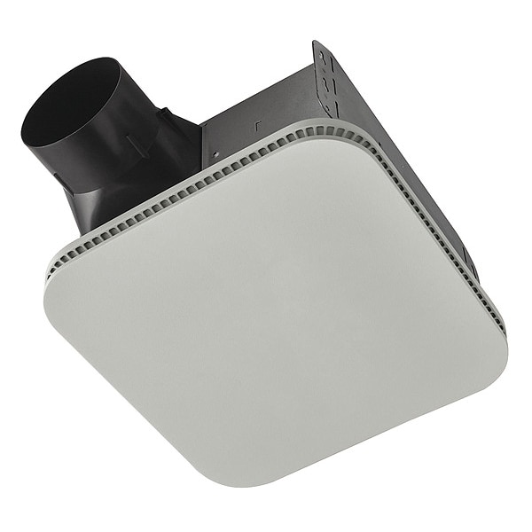 Broan Ventilation Fan, 110 cfm cfm, 4 in Duct Dia., 120V AC, Without Light - AE110K