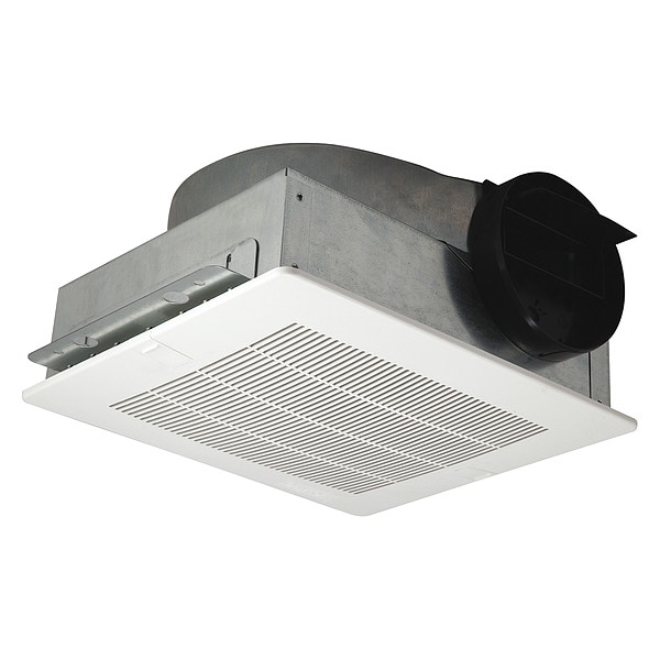 Dayton BthExh Fn, 6In Duct Dia, Galv Steel, 115 V - 60KU30