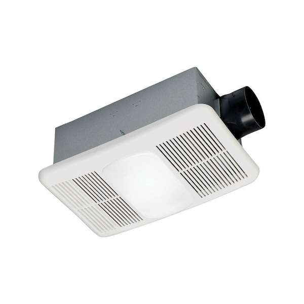 Delta Breez Delta BreezRadiance 80 CFM 1.5 Sones Bathroom Ventilation Fan/Heat Combination with Lights - 80FL-HEATER