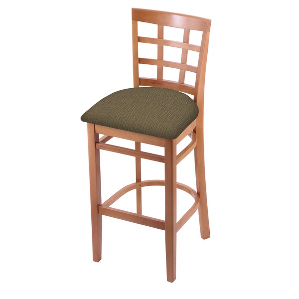 Holland Bar Stool Co 25" Counter Stool, Medium Finish, Graph Cork Seat - 313025MED017