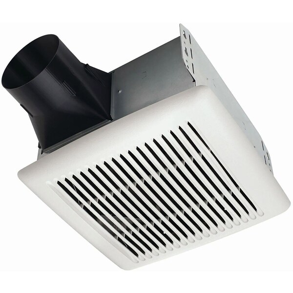 Broan InVent Single-Speed 110 CFM Ultra Quiet Bathroom Exhaust Fan with LED Light Energy Star - AE110L