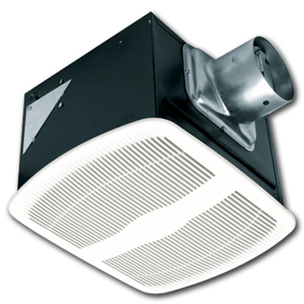 Fine-Line Bath Fan 110Cfm 1 5 Sones Inmetal Duct - White - Bath Fan - White - 110CFM 1.5 Sones Inmetal Duct - FI3111100