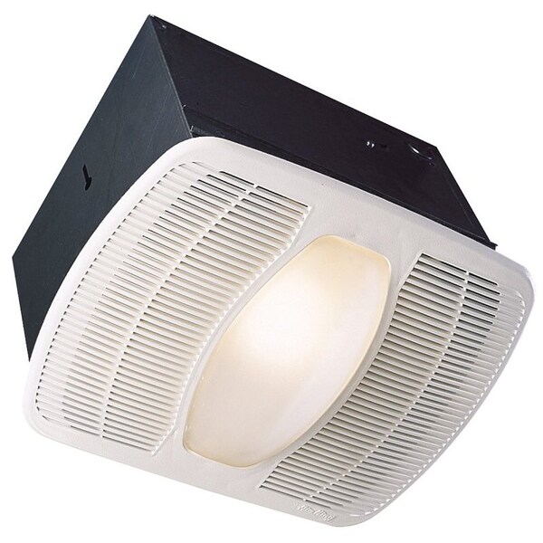 Air King Air King LEDAK80 Exhaust Fan with Light, 115/120 V, 27.6 W, LED Lamp, 4 in Duct, Rectangular Grill - LEDAK80