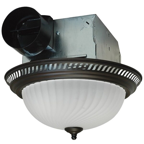Air King Air King DRLC701 Exhaust Fan, 70 cfm, CFL, Incandescent Lamp, 1.6 A - DRLC701