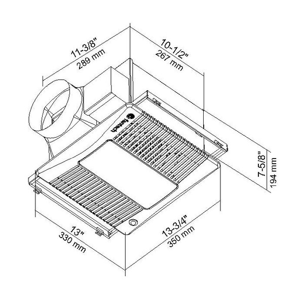 Fantech 140 CFM Ceiling/Wall Bathroom Exhaust Fan with LED Light and Motion Sense, ENERGY STAR - PROPLUS-L