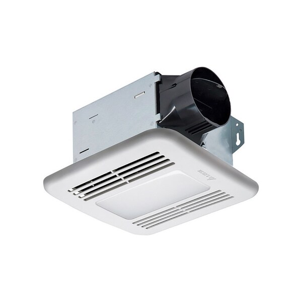 Delta Breez Delta BreezIntegrity 50 CFM 0.7 Sones Bathroom Ventilation Fan with Lighting - 50F-LED