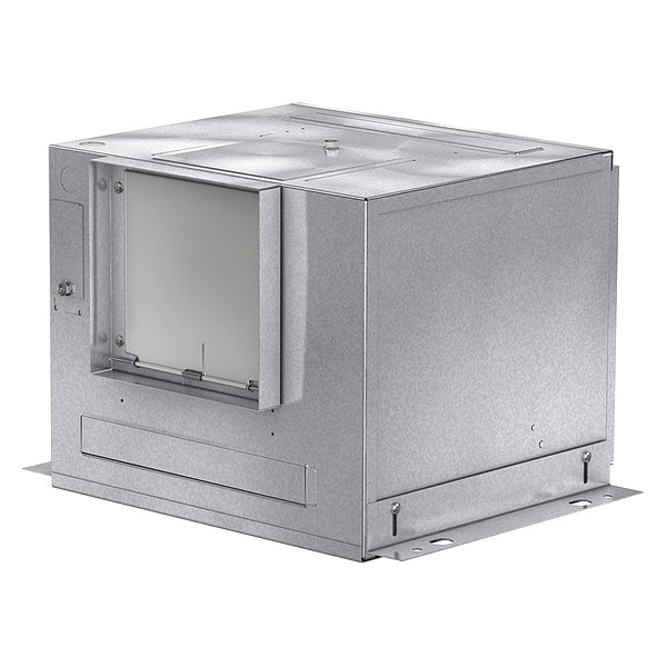 Dayton In-Line Ceiling Exhaust Fan, 400 cfm cfm, 115V AC, Without Light - 60KU45