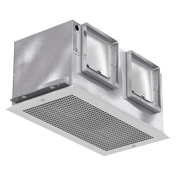 Dayton BthExht Fn, 8In Dct Dia, Galv Steel, 115 V - 60KU32