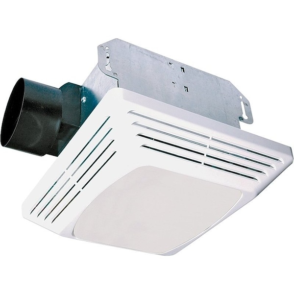 Air King Air King ASLC50 Exhaust Fan, 50 cfm, CFL, Fluorescent Lamp, 1.6 A, White - ASLC50