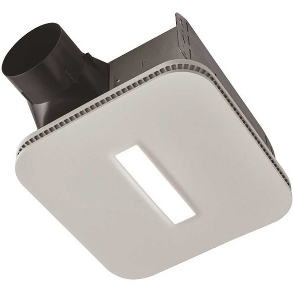 Broan-Nutone Easy to Install 80 CFM Bathroom Exhaust Fan with LED Clean Cover ENERGY STAR - AERN80LK