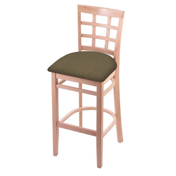 Holland Bar Stool Co 25" Counter Stool, Natural Finish, Graph Cork Seat - 313025NAT017