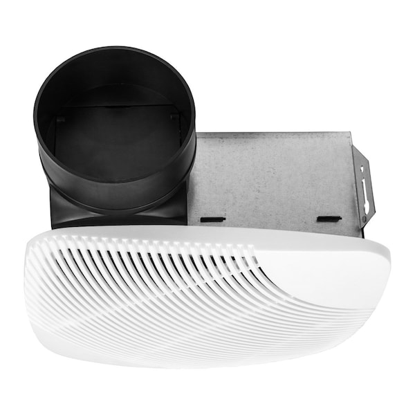 Maxx Air Ceiling, Wall Bathroom Fan, Ventilation Fan, Exhaust Fan, 70 cfm, 4 in. Duct Dia., 120 V, No - NX704