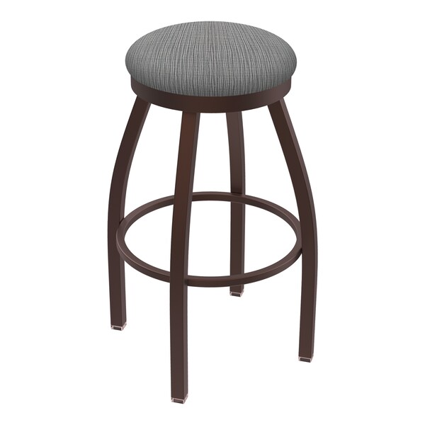 Holland Bar Stool Co 25" Swivel Counter Stool, Bronze Finish, Graph Seat - 80225BZ020