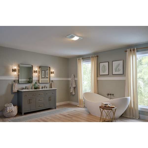Broan Housing Kit, White, Powder Coated, Steel - BHFLED80F