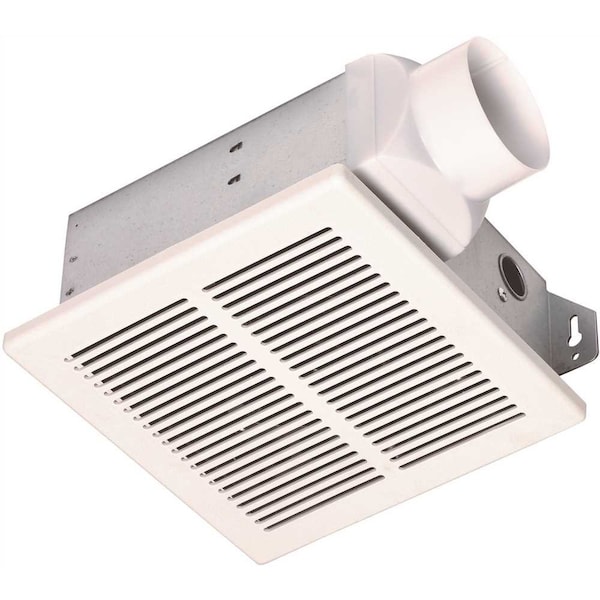 Homewerks 70 CFM Ceiling Easy Installation Bathroom Exhaust Fan - 299650