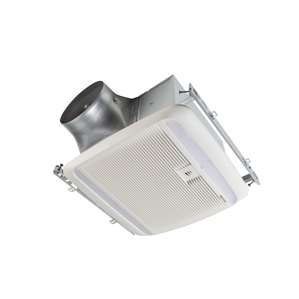 Broan ULTRA GREEN Series 110 CFM Humidity Sensing Multi-Speed Ventilation Fan/LED Light - XB110HL1