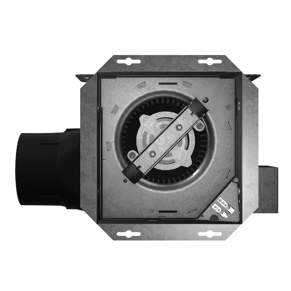 Broan-Nutone Roomside Series 60 CFM 0.9 Sones Bathroom Exhaust Fan with Light - BEL6