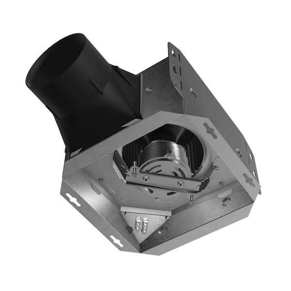 Broan-Nutone Roomside Series 60 CFM 0.9 Sones Bathroom Exhaust Fan with Light - BEL6