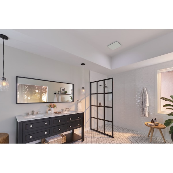 Broan NuTone 80 CFM 0.7 Sones Bathroom Exhaust Fan - AER80K