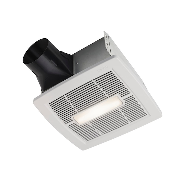 Broan Exhaust Fan, LED Fan/Light, Selectable 50, Energy Star Certified - AE50110DCL