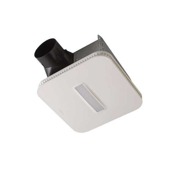 Broan SurfaceShield Vital Vio Exhaust Fan, LED & Antibacterial Light, 110 CFM - AR110LKVV