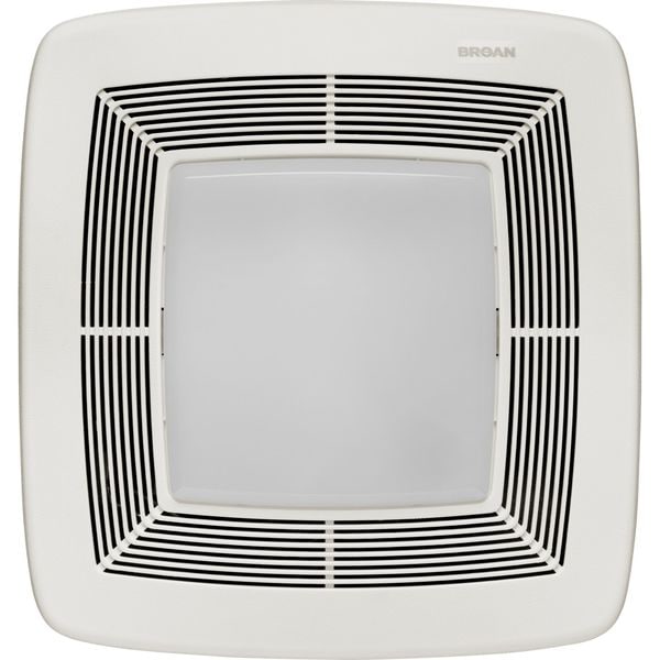 Broan Ceiling Bathroom Fan, 80 cfm cfm, 4 in Duct Dia., 120V AC, Energy Star Certified - RB80L1