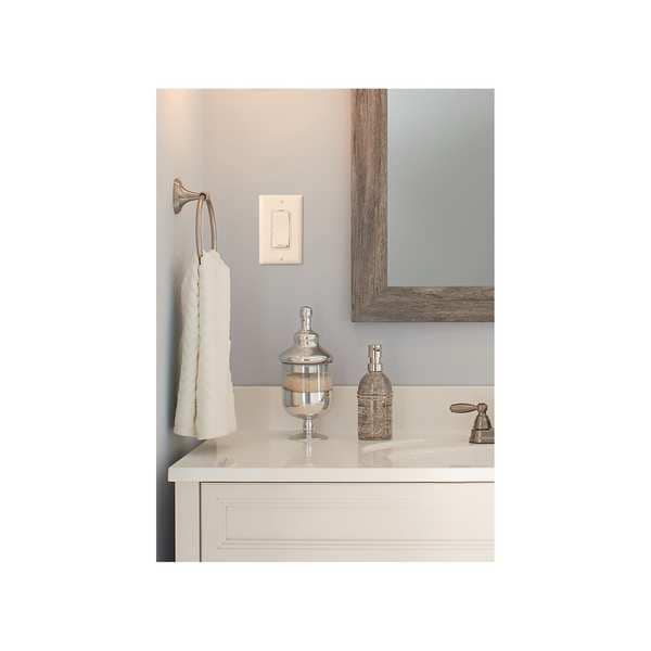 Broan Exhaust Fan Timer, 6 A, White, 120 V - DT100W