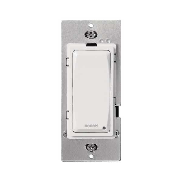 Broan Exhaust Fan Timer, 6 A, White, 120 V - DT100W