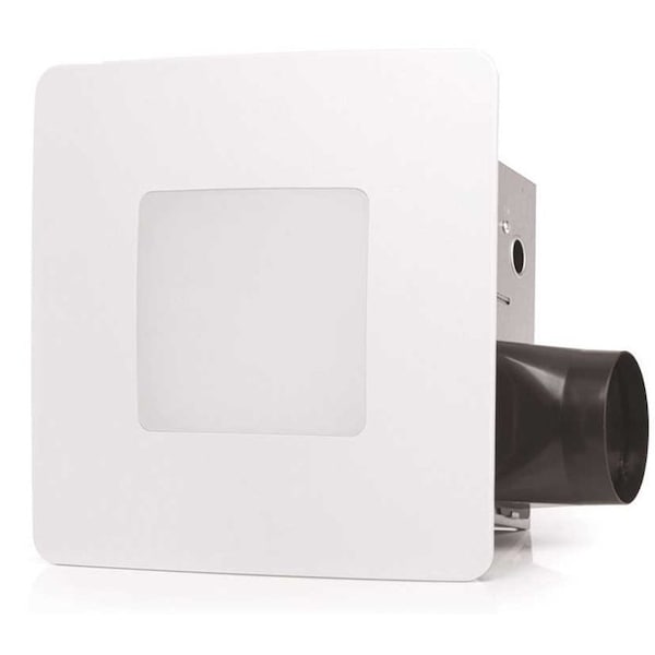 Revent 110 CFM Easy Installation Bathroom Exhaust Fan with LED Lighting - RVL110-D