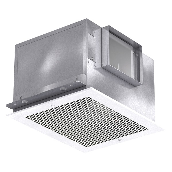 Dayton BathExh Fn, 8In Duct Dia, Galv Steel, 115 V - 60KU31