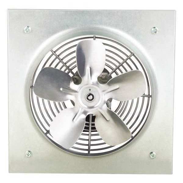 Dayton Exhaust Fan, 10", 752 cfm, 115V, 1 Phase - 10D953