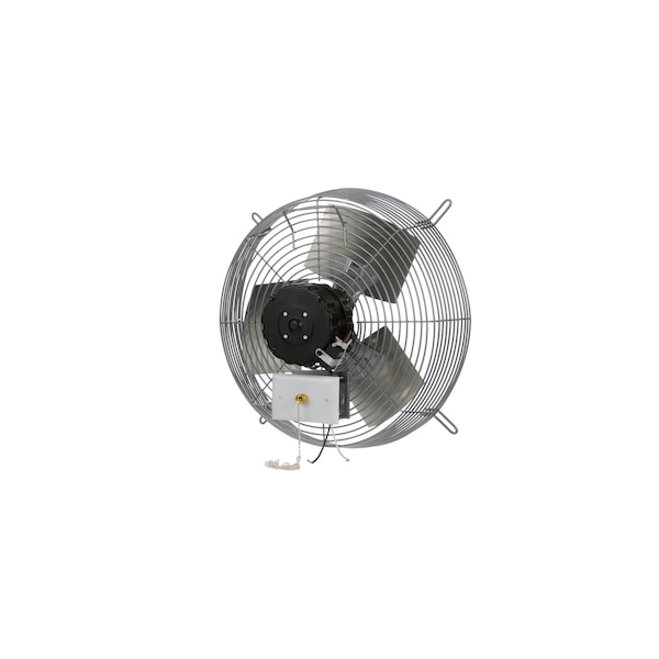 Tpi Exhaust Fan, 16" TEAO Motor, 120V, Spiral Wire Guard, 1/8HP, 3-Speed, Gray - CE 16-D