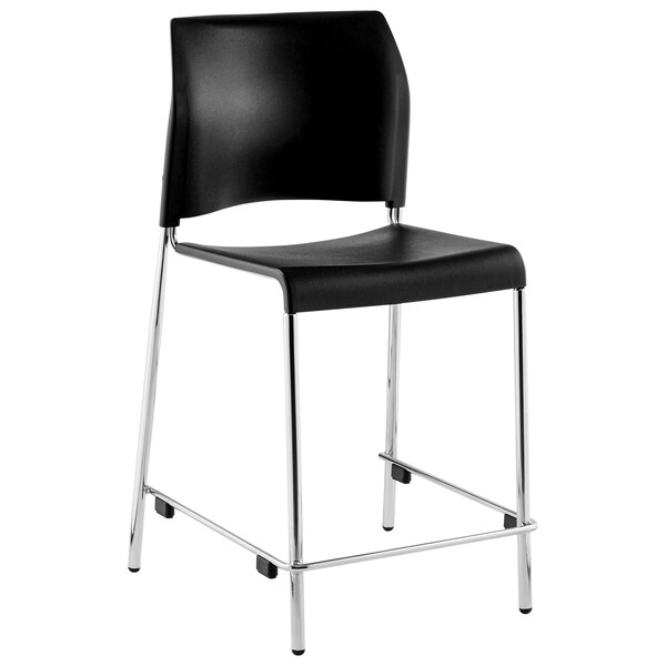 National Public Seating Bar Stool, 38 in H - 8810C-11-10