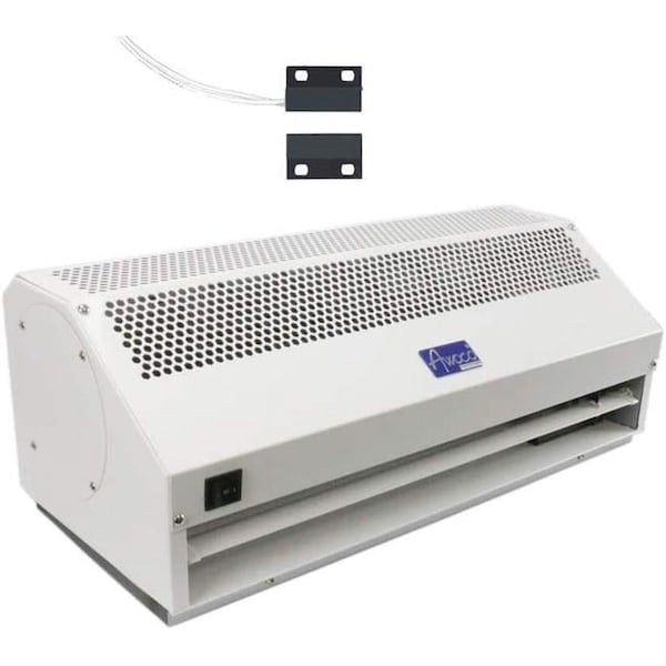 Awoco 24' Super Power 2 Speeds Unheated Indoor Air Curtain with Magnetic Door Switch - FM1506-M