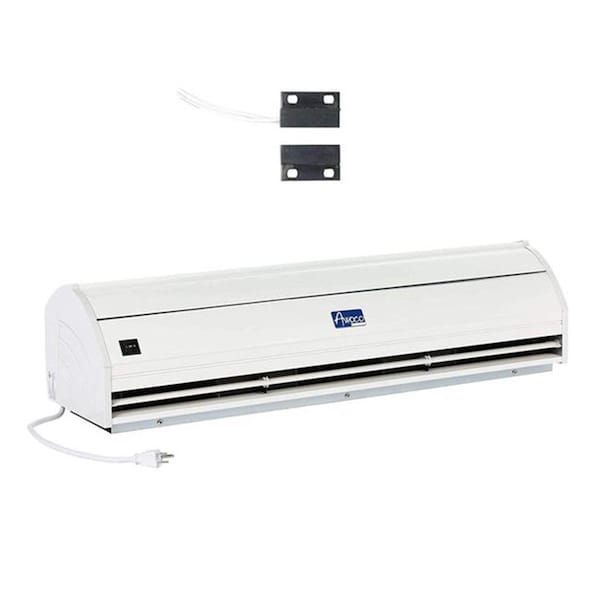 Awoco 36' Elegant 2 Speeds Unheated Indoor Air Curtain with Magnetic Door Switch - FM3509-M