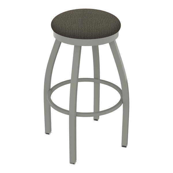 Holland Bar Stool Co 25" Swivel Counter Stool, Nickel Finish, Graph Chalice Seat - 80225AN019