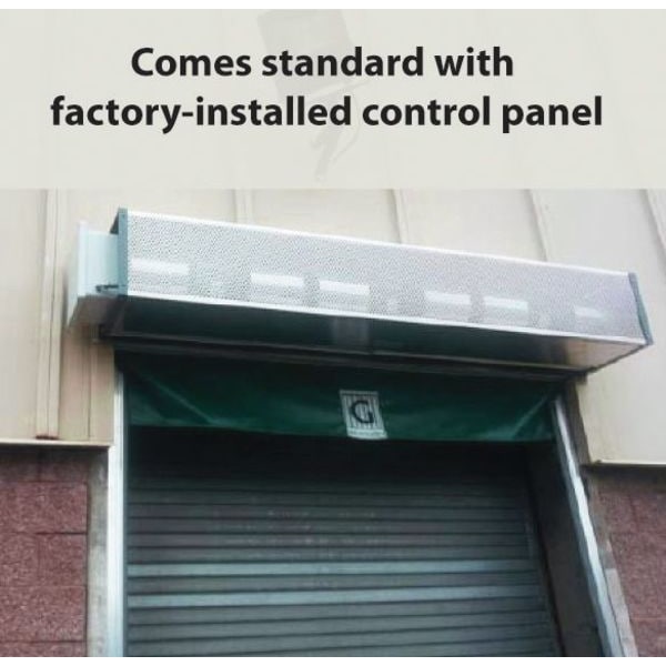 Berner High Velocity Air Curtain, 4972 cfm - IDC14-2084ABJ-G