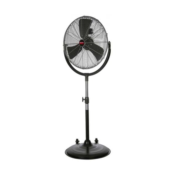 Dayton Pedastal Fan W/ 20 in Blade Dia, 3 Speeds, 120V AC, 62 in H, 9 ft L Cord - 61LD79