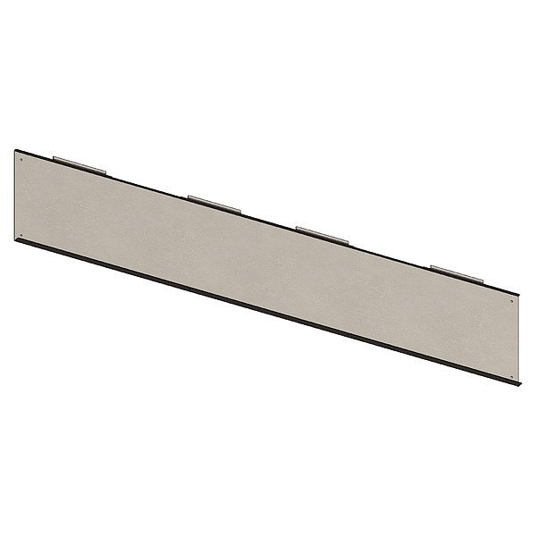 Berner Wall Mounting Plate, 74-3/4 in Overall W - 40LWD072WMP-WH