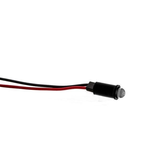 Dialight LED de un solo color, Naranja, Transparente al agua, T-1 3/4, 5mm - 559-6301-003F
