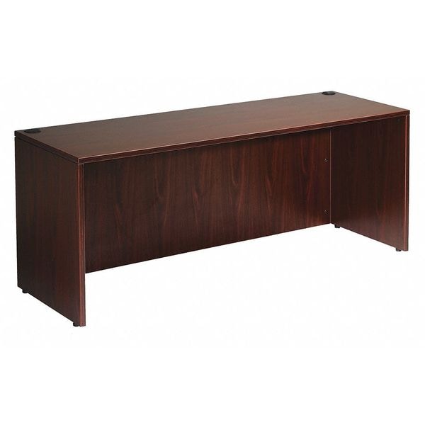Boss Credenza, 24" D, 71" W, 29" H, Mahogany, Wood - N143-M