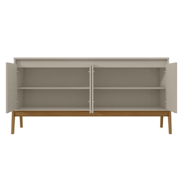Manhattan Comfort Gales 63.32 Sideboard in Off-White - SB-62722-OW