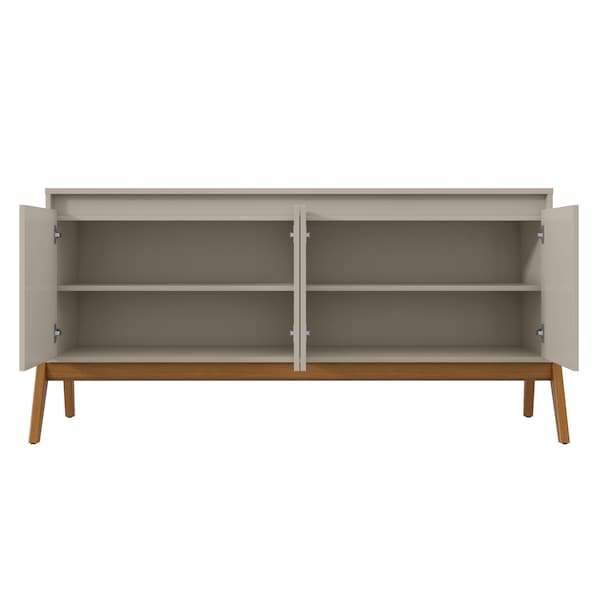 Manhattan Comfort Gales 63.32 Sideboard in Off-White - SB-62722-OW